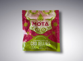 Mota strawberry and key lime CBD jellies