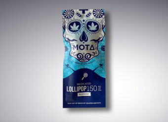 Mota Blueberry lollipop
